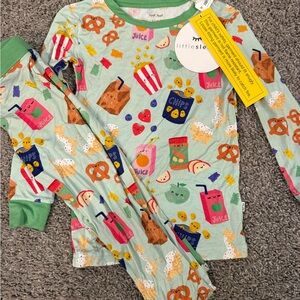Little Sleepies Snack Print Pajama Set - NWT